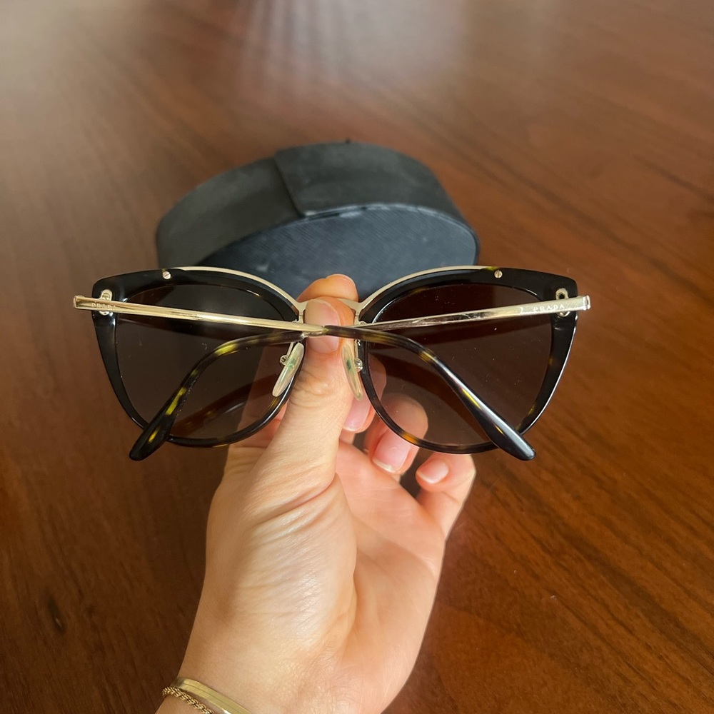 Tortoise Shell Prada Sunglasses